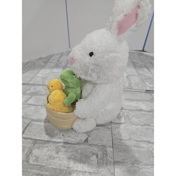 Vintage Hallmark Spring Quartet‎ Easter Animated Plush Rabbit Chicks Frog VIDEO - Picture 7 of 11